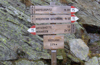 Gitsch - von Meransen über die Moserhütte und Kleingitsch